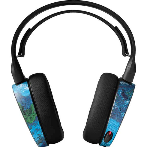 RealTree Xtreme Blue Camo SteelSeries Arctis 3 Skin